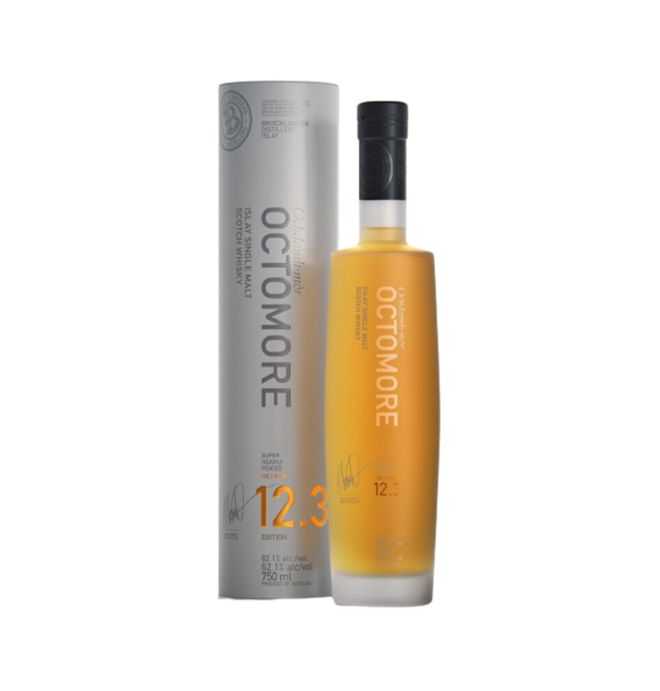 OCTOMORE 12.3-62.1%ALC.-MILLESIME 2015-118.1PPM TOURBE-70CL