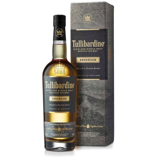 TULLIBARDINE SOVEREIGN-70CL-SINGLE MALT-HIGHLAND-ECOSSE-43% ALC