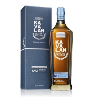 KAVALAN DISTILLERY SELECT N°2 -40°-70CL-TAÏWAN SINGLE MALT