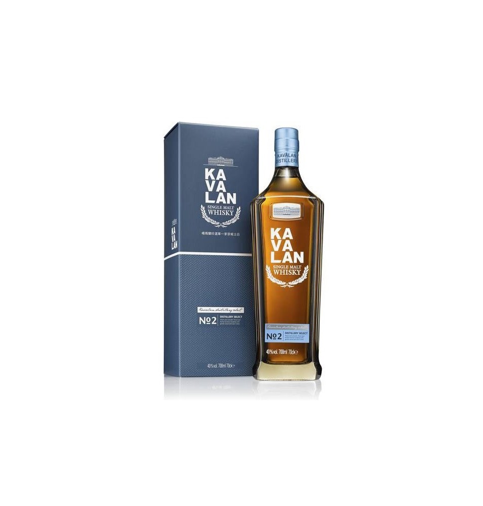 KAVALAN DISTILLERY SELECT N°2 -40°-70CL-TAÏWAN SINGLE MALT