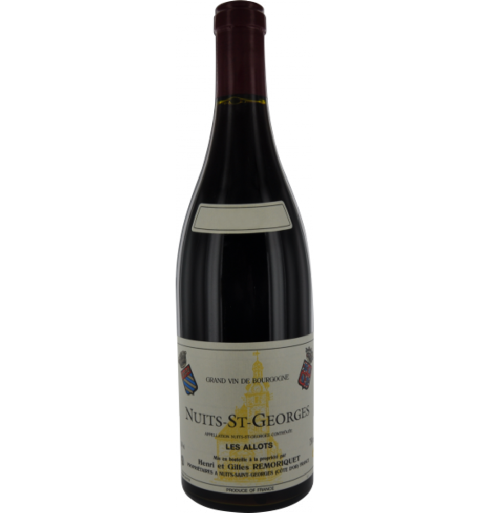 NUITS-SAINT-GEORGES LES ALLOTS 2018-75CL-DOMAINE REMORIQUET