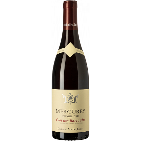 MERCUREY 1ER CRÛ CLOS DES BARRAULTS 2019-ROUGe-75CL-13.50%ALC.-JUILLOT