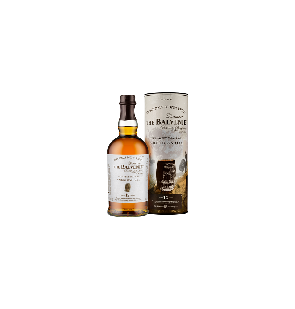 THE SWEET TOAST OF AMERICAN OAK 12 ANS-43% ALC.-THE BALVENIE