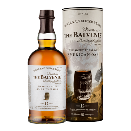 THE SWEET TOAST OF AMERICAN OAK 12 ANS-43% ALC.-THE BALVENIE