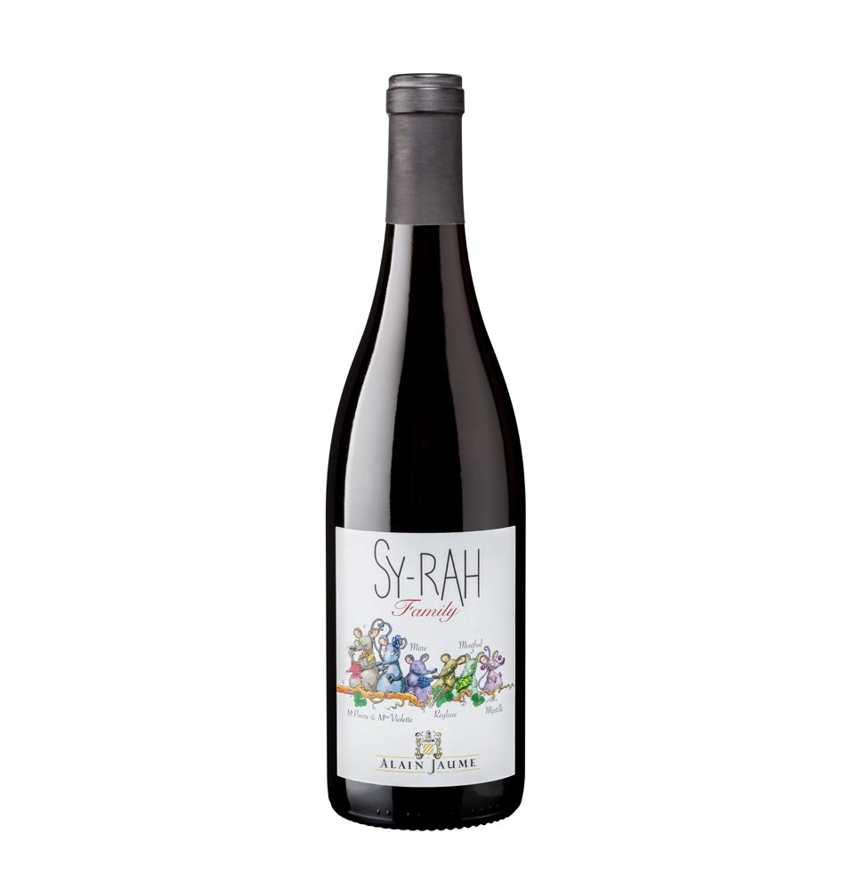 SYRAH FAMILY 2021-75CL-13% ALC.-ALAIN JAUME-