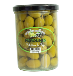 OLIVE PICHOLINE  250 GRS  BOCAL VERRE LES SENTEURS DE PROVENCE