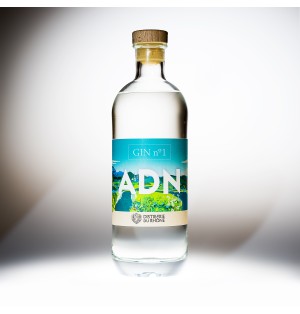 GIN N°1 ADN-70CL-43% Alc.-BIO-DISTILLERIE DU RHÔNE