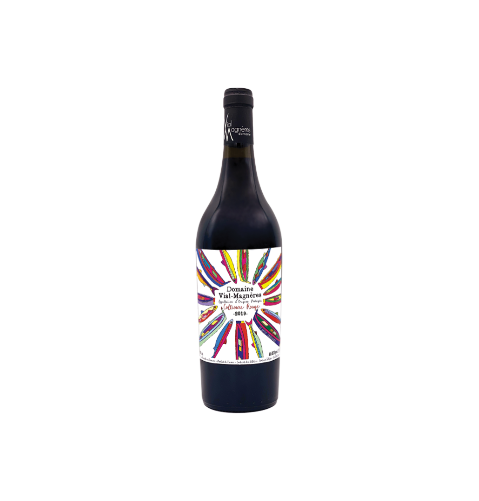 AOP COLLIOURE ROUGE 2021 "LE PETIT COUSCOURIL"-75CL-13.5%Alc.-DOMAINE VIAL-MAGNERES