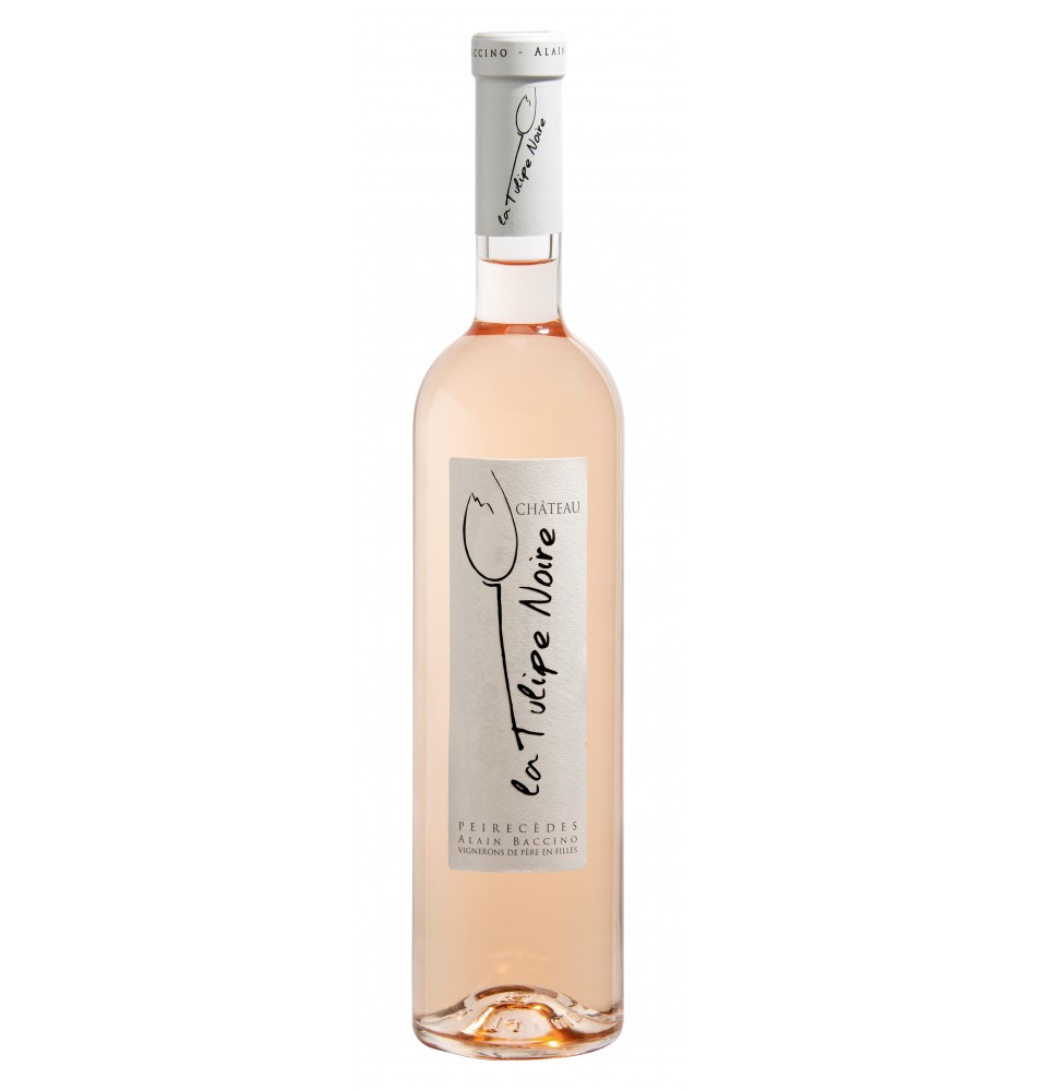 CHÂTEAU LA TULIPE NOIRE ROSE -75CL-13% Alc.-BIO