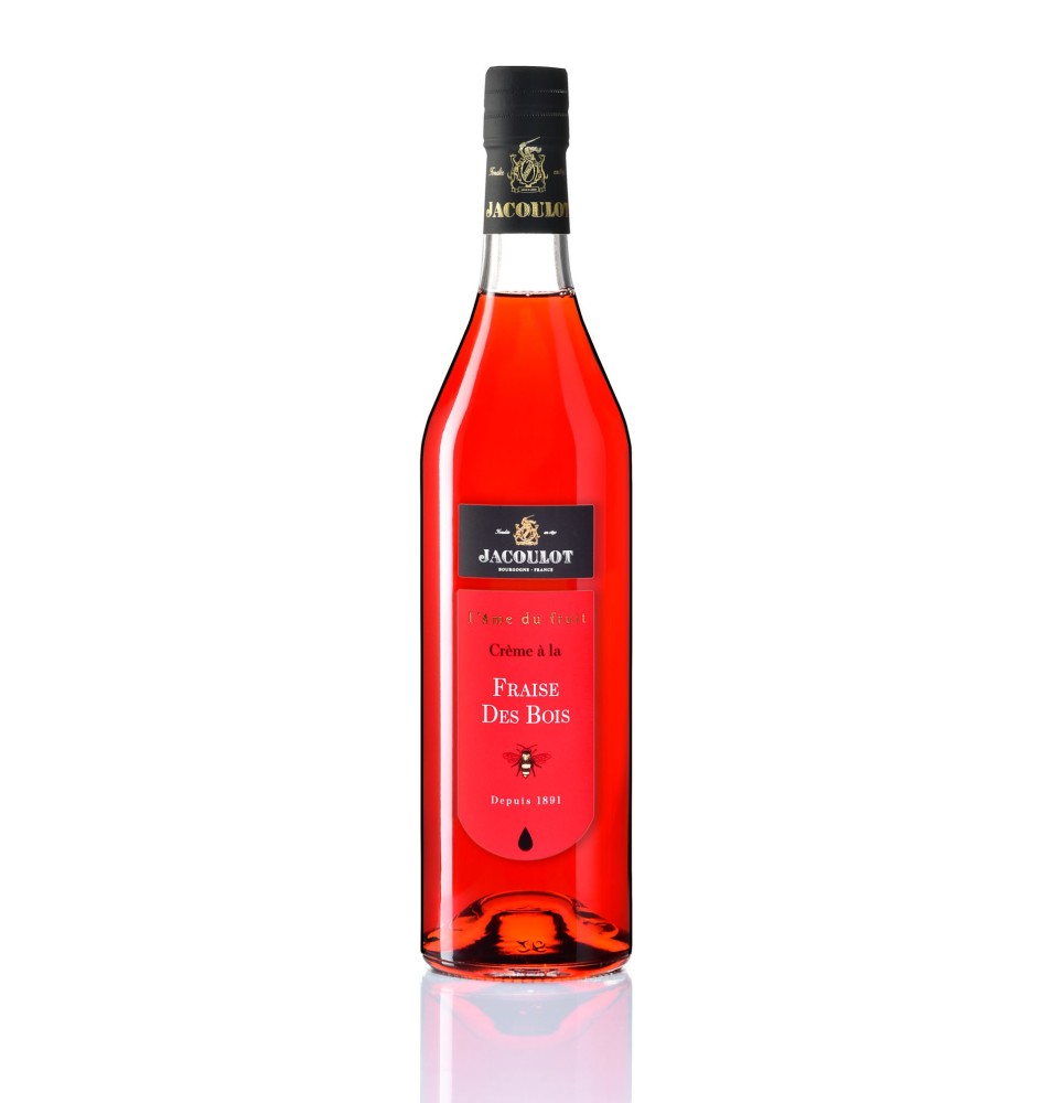 CREME DE FRAISE DES BOIS 70CL 18% Alc. JACOULOT