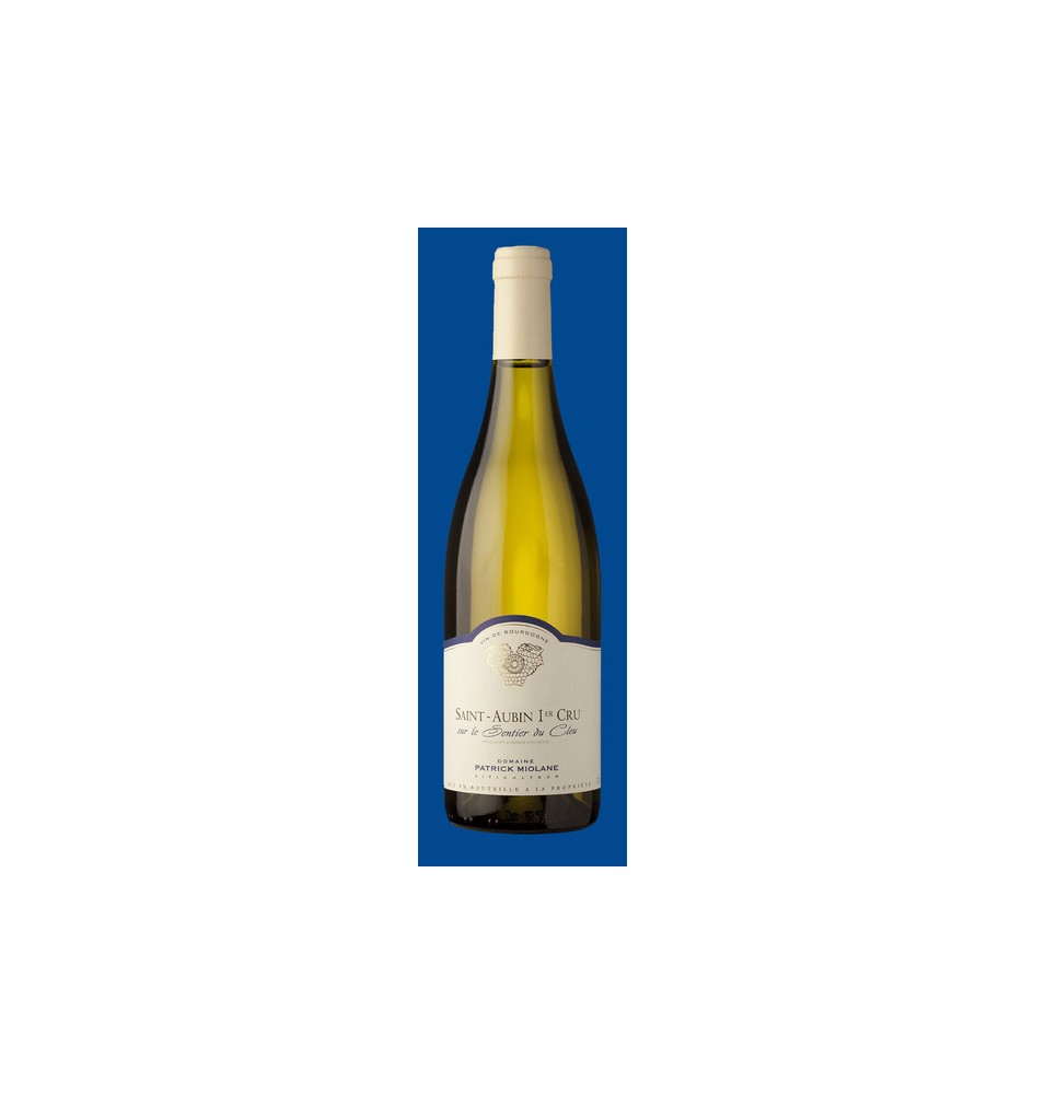 SAINT-AUBIN 1ER CRU "SUR LE SENTIER DU CLOU" BLANC 2018-75CL-MIOLANE