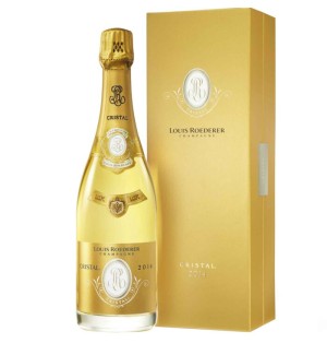 CHAMPAGNE ROEDERER CRISTAL 2014-75CL-12% Alc.-COFFRET LUXE