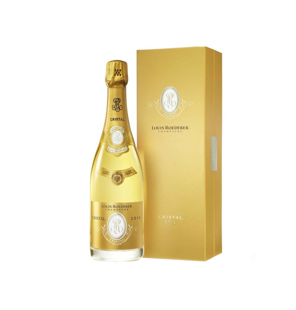 CHAMPAGNE ROEDERER CRISTAL 2014-75CL-12% Alc.-COFFRET LUXE