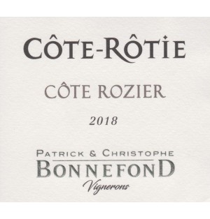 CÔTE ROZIER 2020-75CL-13.5%-AOC CÔTE RÔTIE-BONNEFOND