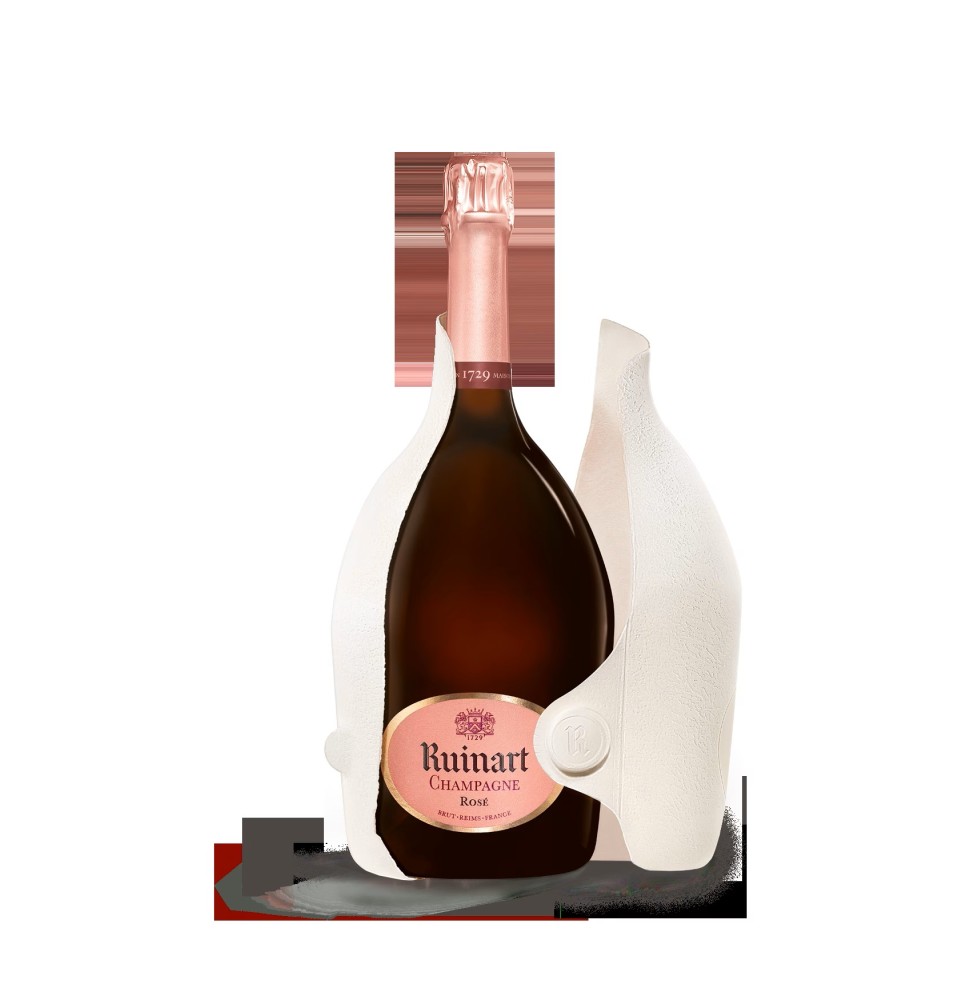 RUINART ROSE BRUT-MAGNUM-1.5L-12% Alc.-SECONDE PEAU