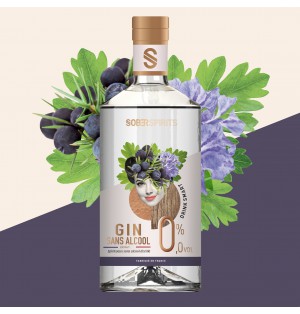 SOBER-GIN SANS ALCOOL-50CL-0% Alc.