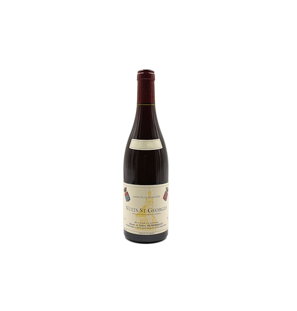 NUITS-SAINT-GEORGES 2021 ROUGE 75CL-13%- DOMAINE REMORIQUET