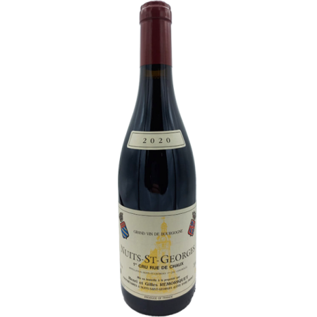 NUITS SAINT GEORGES 1ER CRU RUE DE CHAUX 2021-75CL-13.5%ALC.