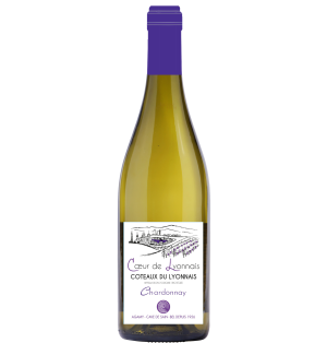 COEUR DE LYONNAIS BLANC 2022-75CL-12%ALC.-AOC COTEAUX DU LYO