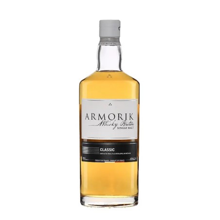 ARMORIK CLASSIC BIO- 70C-46% ALC.-SINGLE MALT WHISKY BRETON- avec coffret