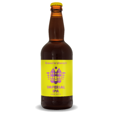 IMPERIAL IPA 50 CL-8%ALC.-BRASSERIE UBERACH