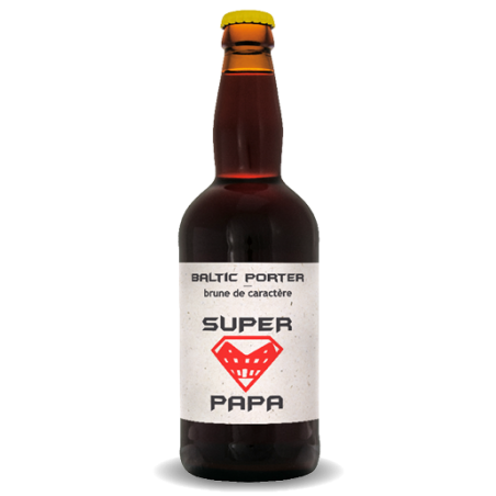 SUPER PAPA 50CL 7.3° BRUNE DE CARACTERE  UBERACH