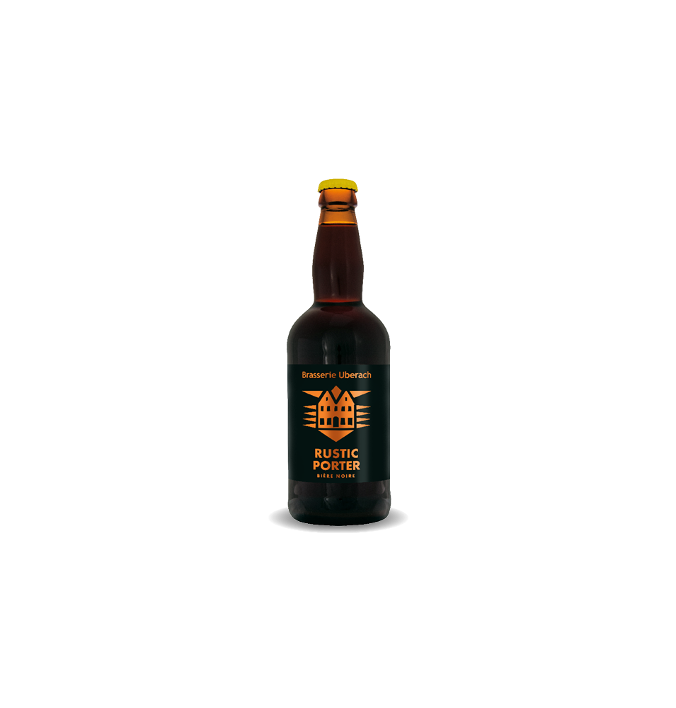 RUSTIC PORTER BIERE NOIRE 50 CL-UBERACH 4.8% ALC.