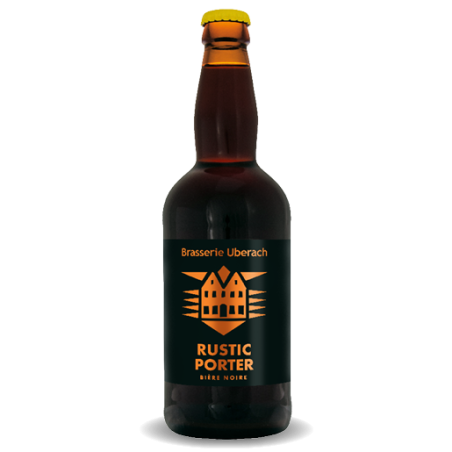 RUSTIC PORTER BIERE NOIRE 50 CL-UBERACH 4.8% ALC.