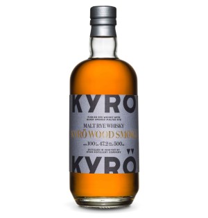 KYRO WOOD SMOKE MALT RYE WHISKY-70CL-47.2%Alc.-FINLANDE