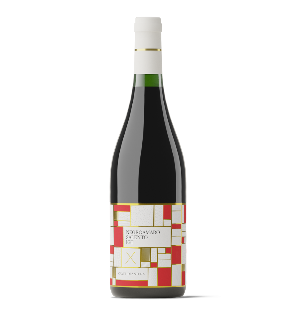 IGP SALENTO CAMPI DEANTARA"NEGROAMARO 2021-75CL