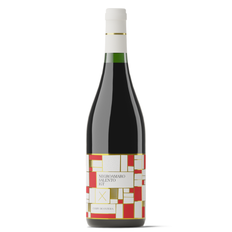 IGP SALENTO CAMPI DEANTARA"NEGROAMARO 2021-75CL