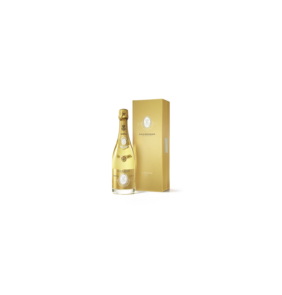 CHAMPAGNE ROEDERER CRISTAL 2015-75CL-12% ALC.-COFFRET LUXE