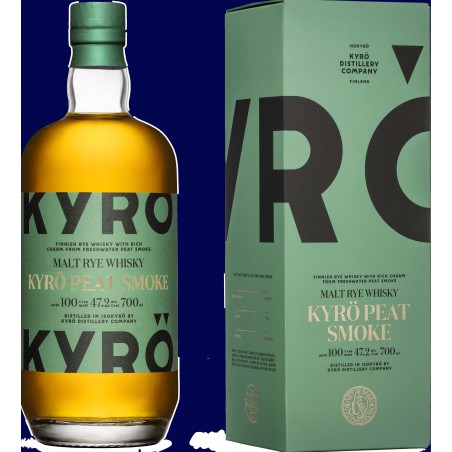 KYRO PEAT SMOKE WHISKY-70CL-47.2%ALC./VOL.-FINLANDE