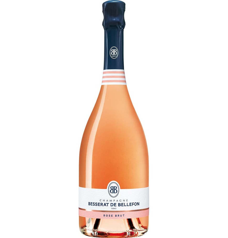 CHAMPAGNE BESSERAT DE BELLEFON ROSE BRUT-75CL-12%ALC.