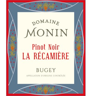 "LA RECAMIERE" AOC BUGEY ROUGE 2022-75CL-12.5%ALC.-DOMAINE MON