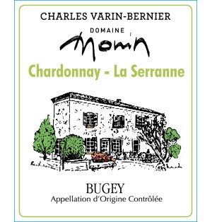 "LA SERRANNE" AOC BUGEY BLANC 2022-75CL-13%Alc.-MONIN