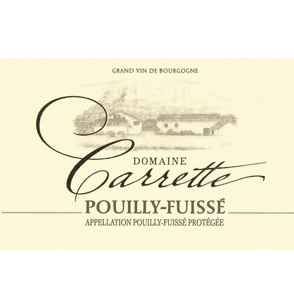POUILLY-FUISSE 2022-75CL-DOMAINE CARRETTE POUILLY-FUISSE 2022-75CL-DOMAINE CARRETTE