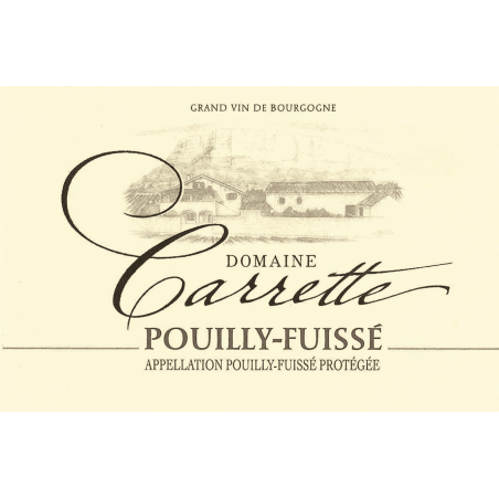 POUILLY-FUISSE 2022-75CL-DOMAINE CARRETTE