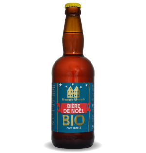 BIERE DE NOEL BIO PAPA KLINZ-50CL-5.5%ALC.-UBERRACH