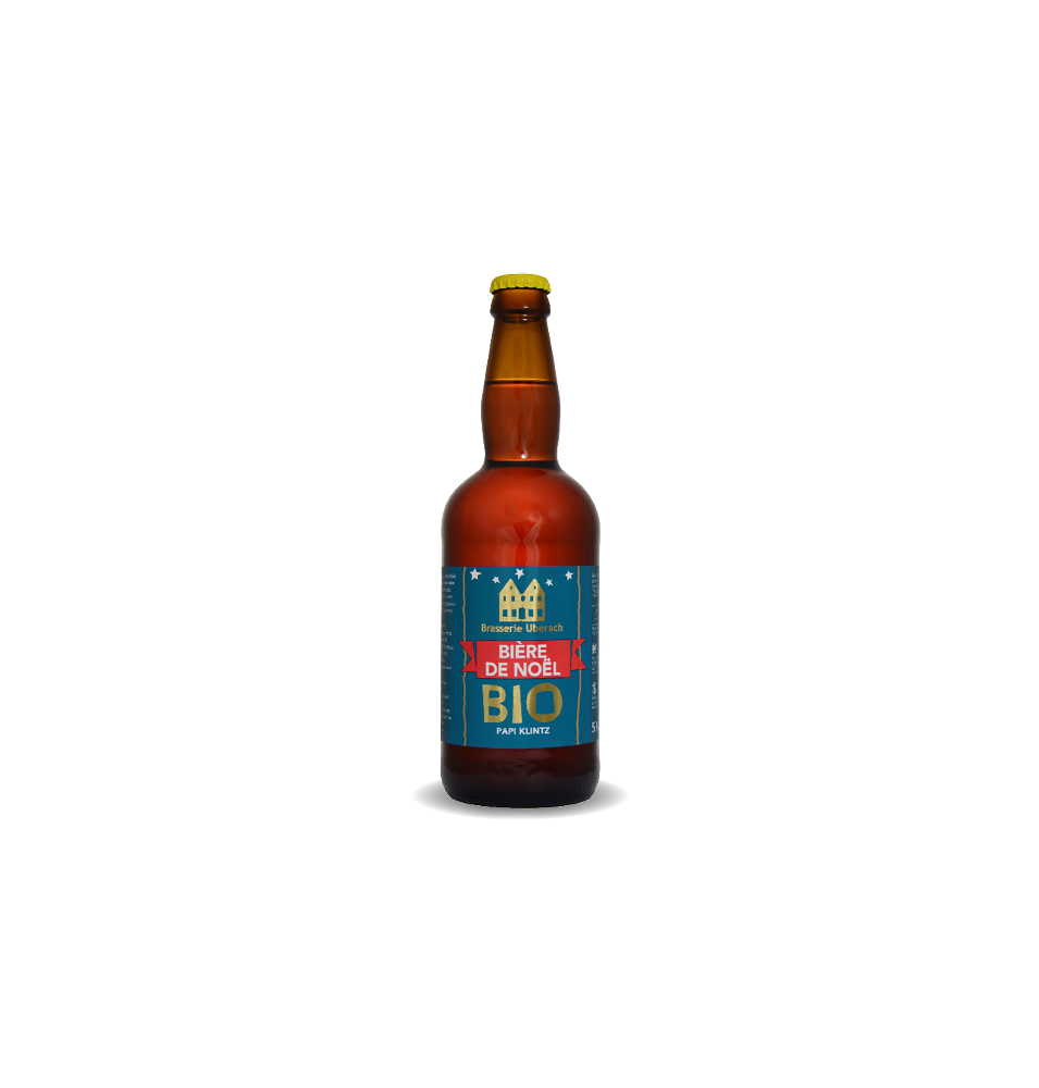 BIERE DE NOEL BIO PAPA KLINZ-50CL-5.5%ALC.-UBERRACH