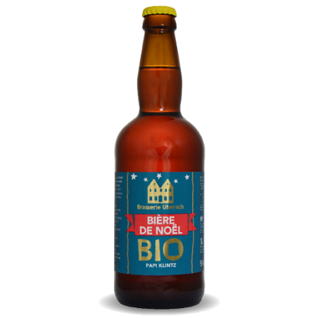 BIERE DE NOEL BIO PAPA KLINZ-50CL-5.5%ALC.-UBERRACH