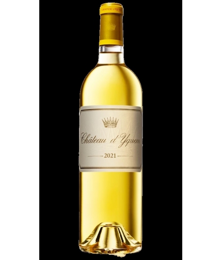 CHÂTEAU D'YQUEM 2021-75CL-CAISSE BOIS 1BOUTEILLE-14% ALC.