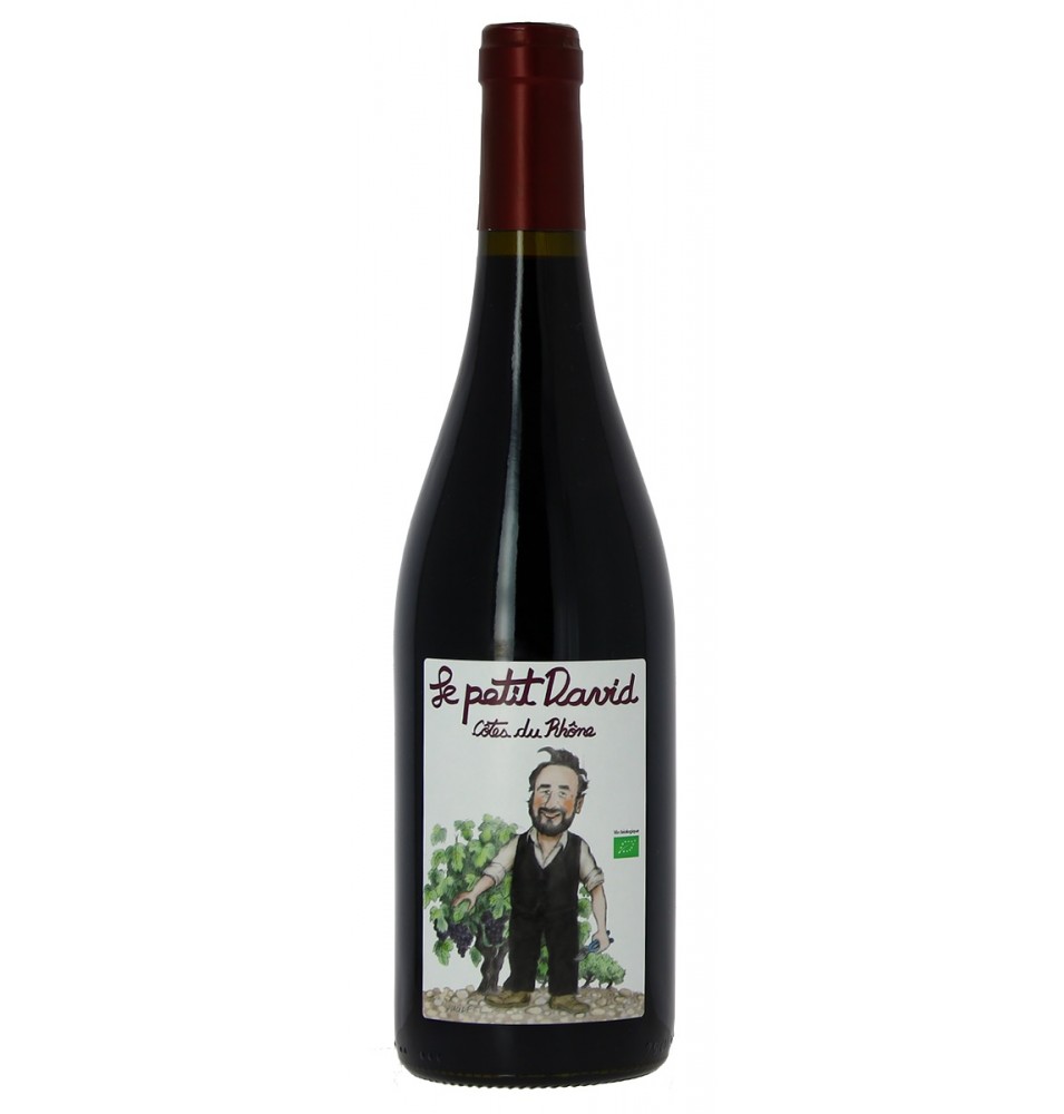 LE PETIT DAVID ROUGE 2021-75CL-14% Alc.-CDR-VIGNOBLES DAVID