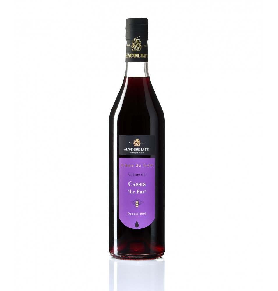 CREME DE CASSIS "LE PUR"-70CL-20%ALC./VOL.-JACOULOT