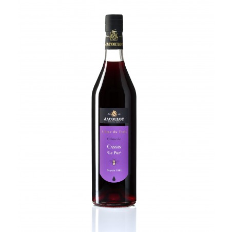 CREME DE CASSIS "LE PUR"-70CL-20%ALC./VOL.-JACOULOT