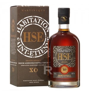 HSE XO GRANDE RESERVE extra vieux-70CL-43% ALC.- AOC MARTINIQUE