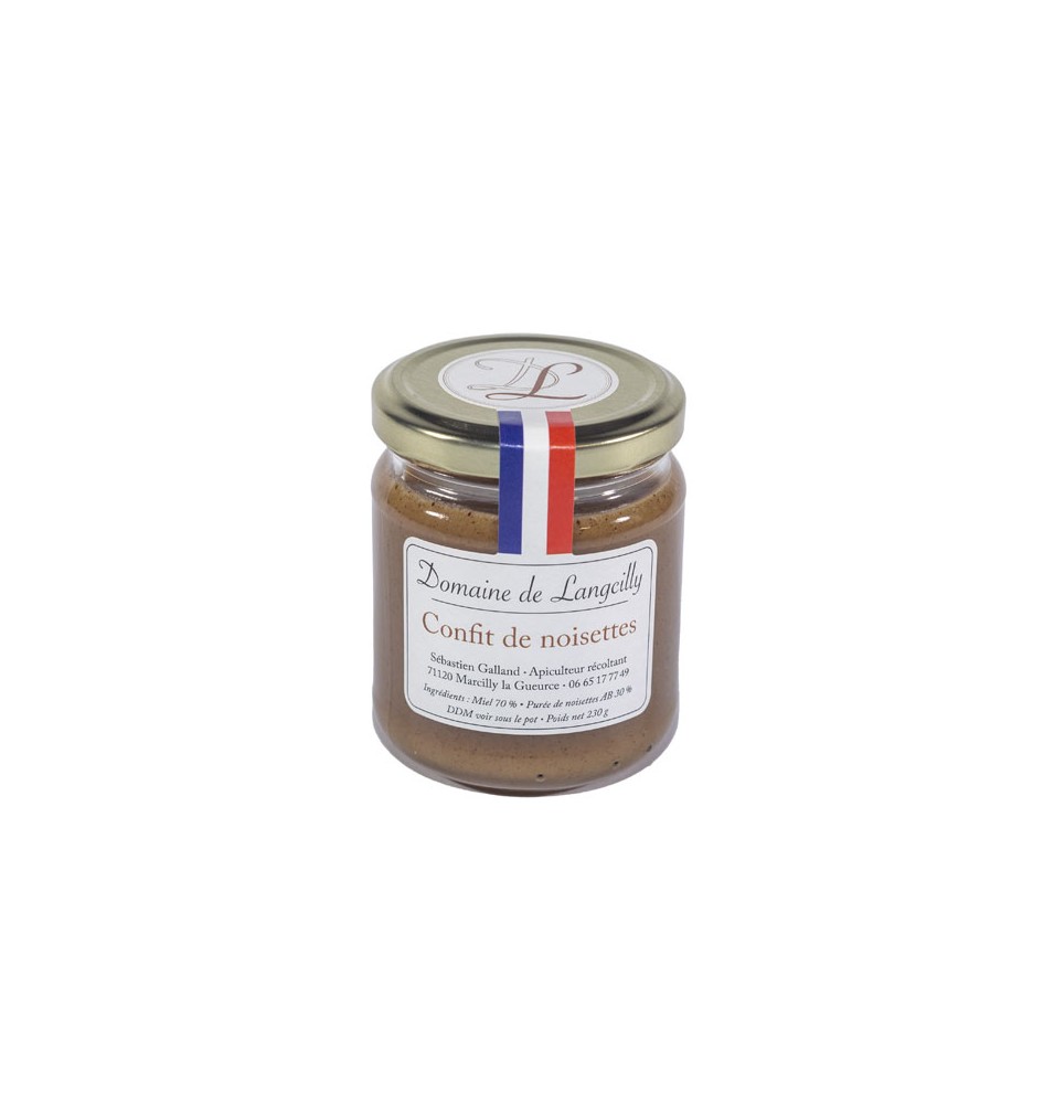 CONFIT DE NOISETTES-250G-DOMAINE DE LANGCILLY