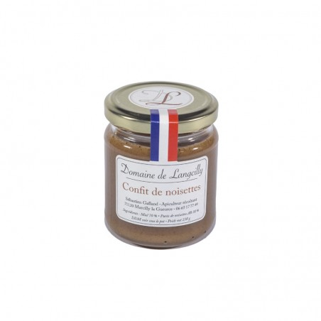 CONFIT DE NOISETTES-250G-DOMAINE DE LANGCILLY