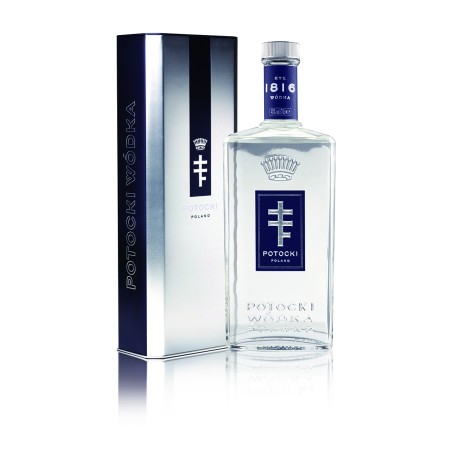 POTOCKI  VODKA POLOGNE ARTISANALE 70CL 40% ALC.-ETUI LUXE