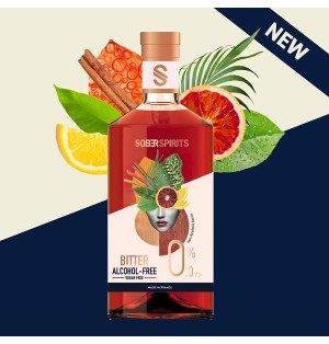 SOBER SPIRITS BITTER 0.0% - 50CL - SANS ALCOOL